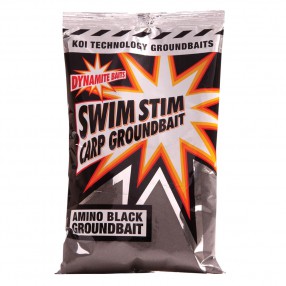 Zanęta Dynamite Baits Swim Stim Amino Black Groundbaits 900g. ADY040004