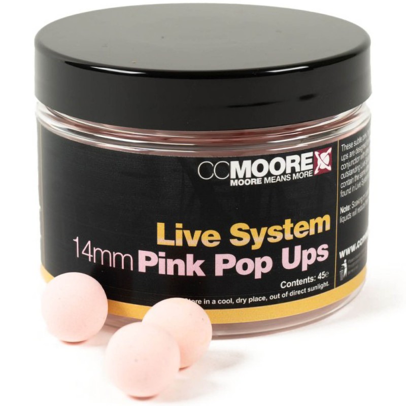 Kulki CC Moore Live System Pink Pop Ups 12mm 