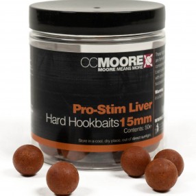 Kulki CC Moore Pro-Stim Liver Hard Hookbaits 24mm