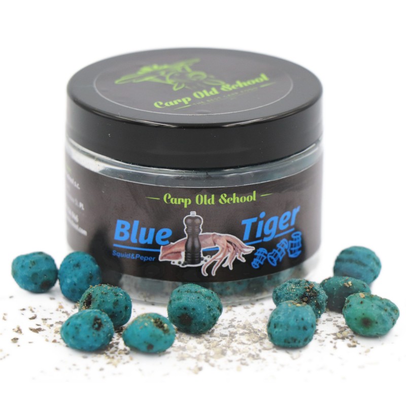 Ziarna Carp Old School Orzech Tygrysi Blue Tiger Squid-Pepper 150ml