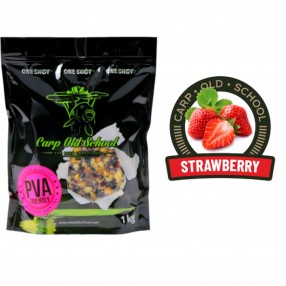 Ziarna Carp Old School Rainbow Mix Pva Friendly Strawberry 1kg 