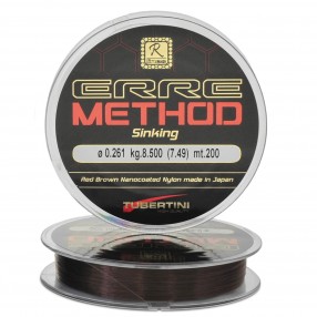 Żyłka Tubertini M.F. Erre Method Red Brown 0,234mm 200m