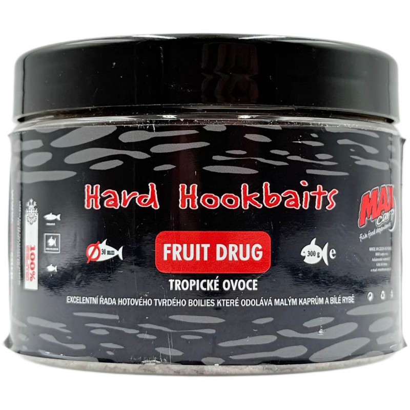 Kulki Haczykowe Max Carp W Dipie Fruit Drug 21mm 300ml