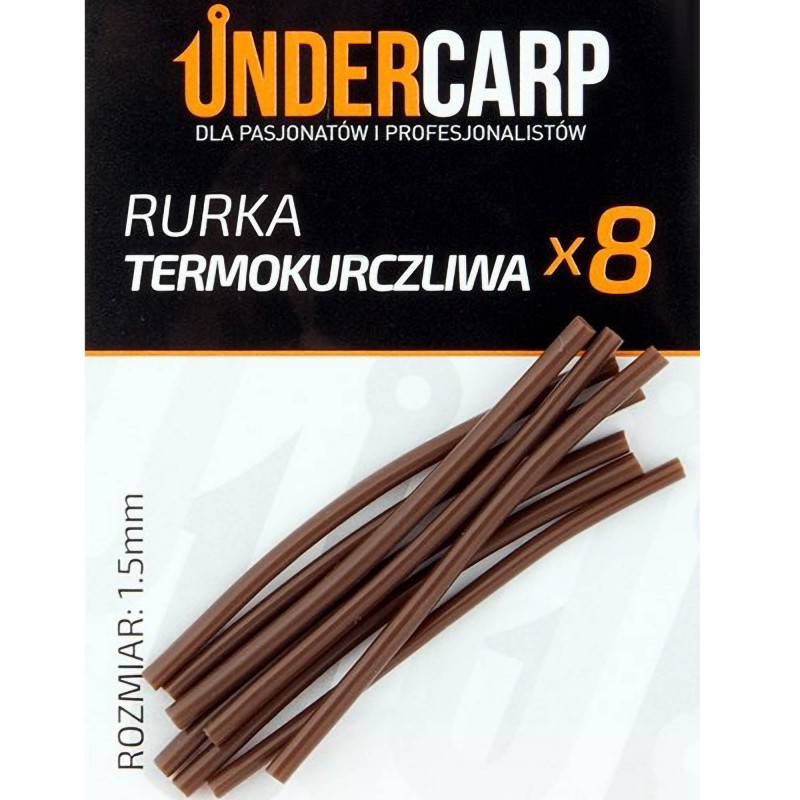Rurki Termokurczliwe Under Carp Brązowe 1,5mm