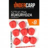 Sztuczna Kukurydza Under Carp Pływająca Czerwona