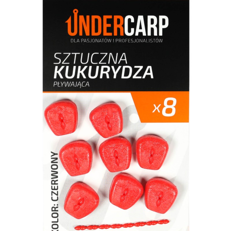 Sztuczna Kukurydza Under Carp Pływająca Czerwona