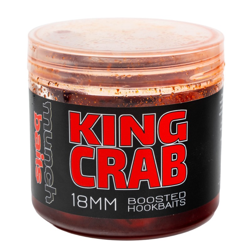 Kulki Haczykowe Munch Baits King Crab Boosted 18mm