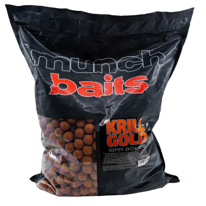 Kulki Zanętowe Munch Baits Krill Gold 18mm 5kg