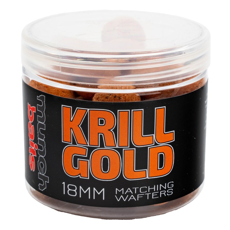 Kulki Munch Baits Wafters Krill Gold Matching 18mm