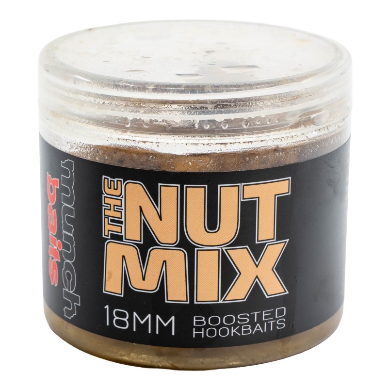Kulki Haczykowe Munch Baits The Nut Mix Boosted 18mm