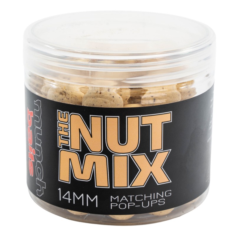 Kulki Munch Baits Pop Ups The Nut Mix Hi-Vis 14mm 