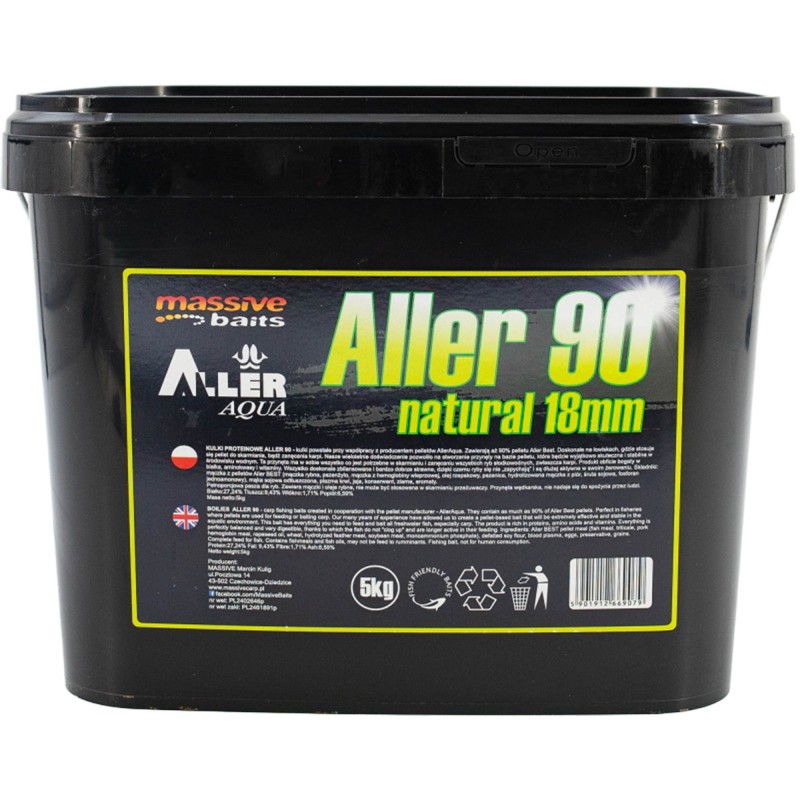 Kulki Massive Baits Aller 90 Natural 18mm
