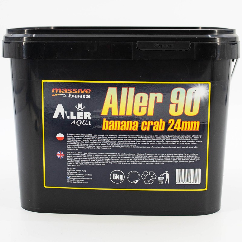Kulki Massive Baits Aller 90 Banana Crab 24mm 5kg