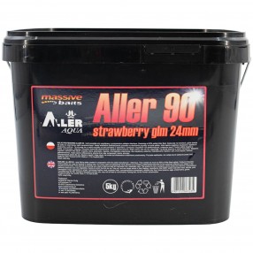 Kulki Massive Baits Aller 90 Strawberry Glm 24mm 5kg