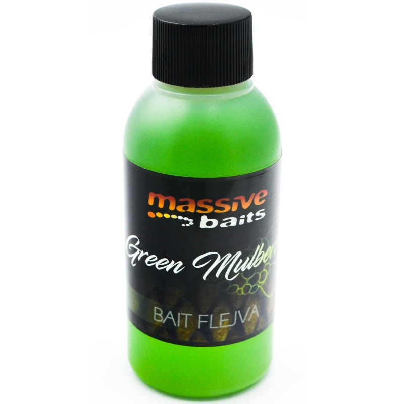 Flejva Massive Baits- Top Shelf Bait Green Mulberry 100ml
