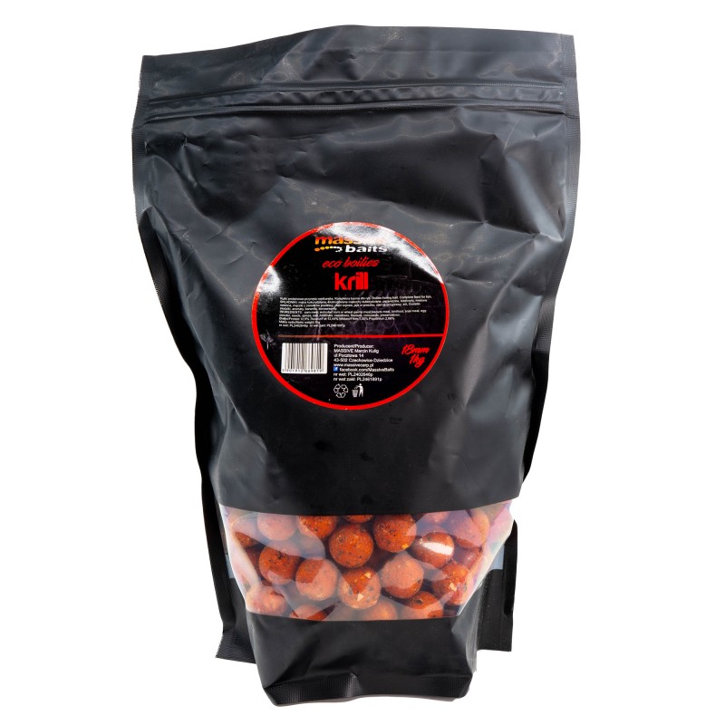 Kulki Massive Baits Eco Boilies Krill 18mm 1kg
