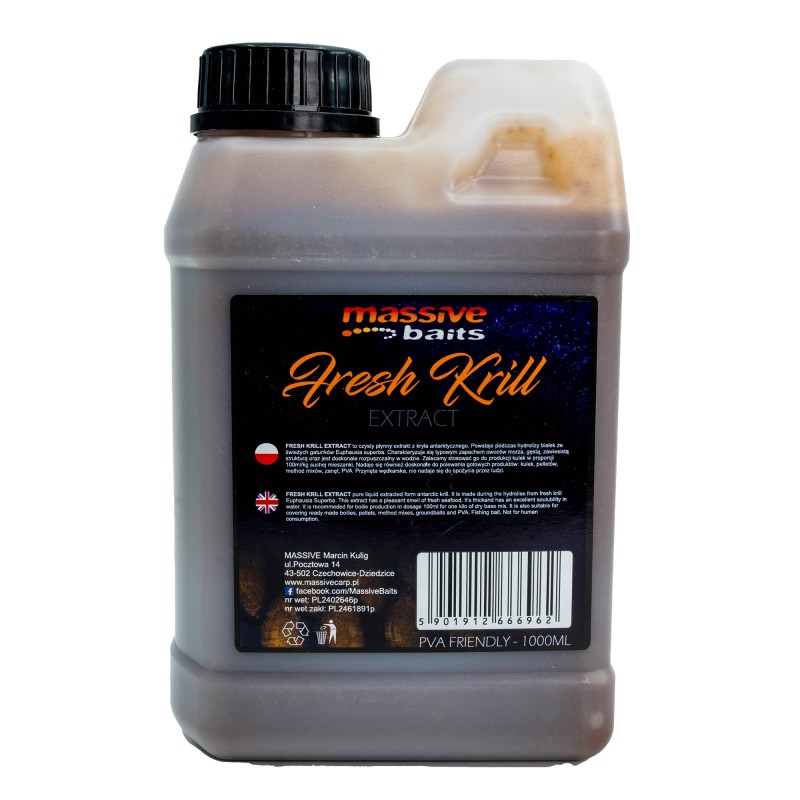 Liquid Massive Baits Fresh Krill Extract 1l