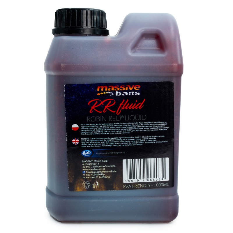 Liquid Massive Baits R.R. Fluid *Robin Red® Liquid 1l 