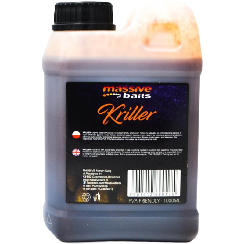 Liquid Massive Baits Kriller 1l
