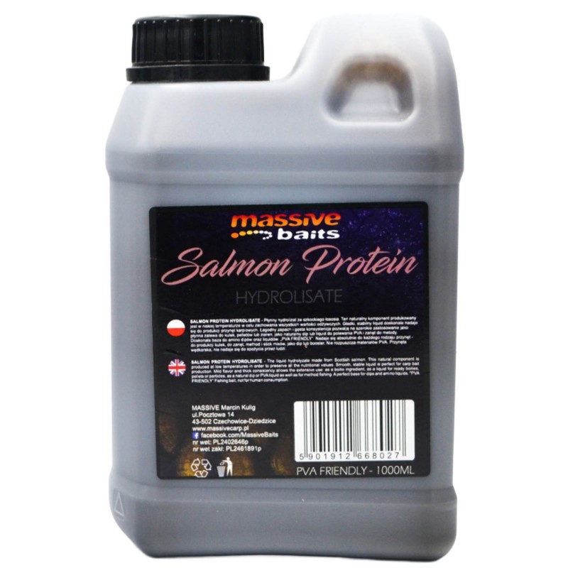 Liquid Massive Baits Salmon Protein Hydrolisate 1l
