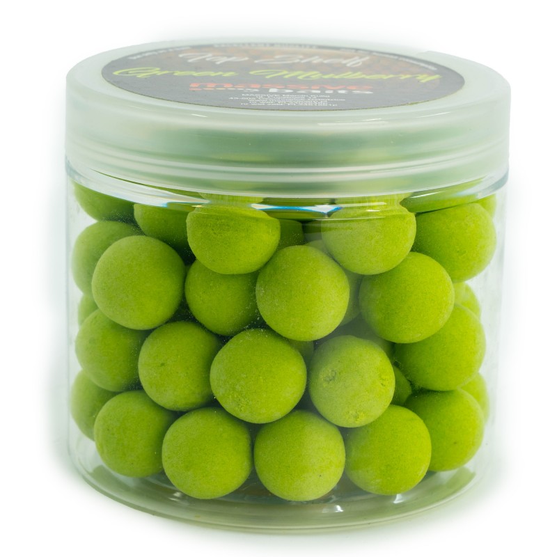 Kulki Massive Baits Pop Up Green Mulbery 14mm 