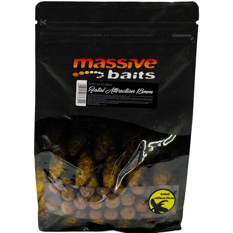 Kulki Massive Baits Top Shelf Boilies Fatal Attraction 18mm *Robin Gold® 1kg