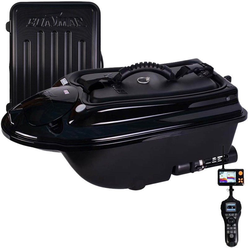 Łódka Zanętowa Boatman Actor Plus Pro Echosonda + GPS + Pokrowiec Hardcase 