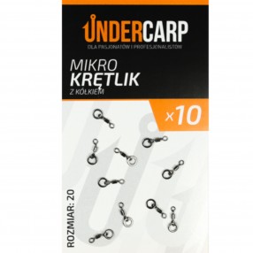 Mikro Krętlik Under Carp Z Kółkiem - 20