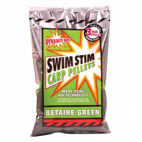 Pellet Dynamite Baits Swim Stim Betaine Green 3mm 900g. ADY040100
