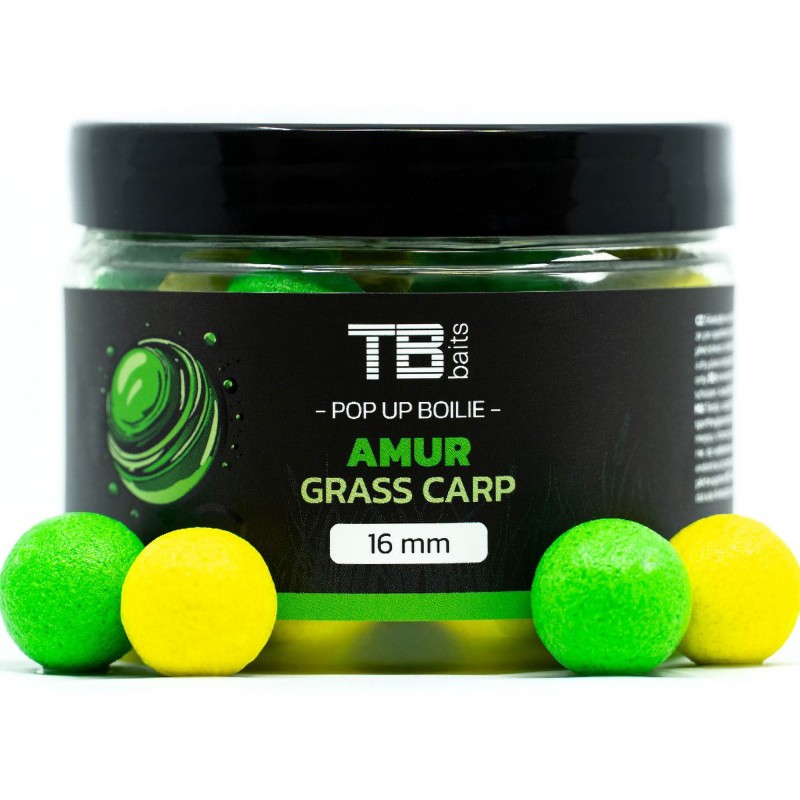Kulki TB Baits/ Blazek Floating Pop-Up Grass Carp + NHDC 16mm 50g