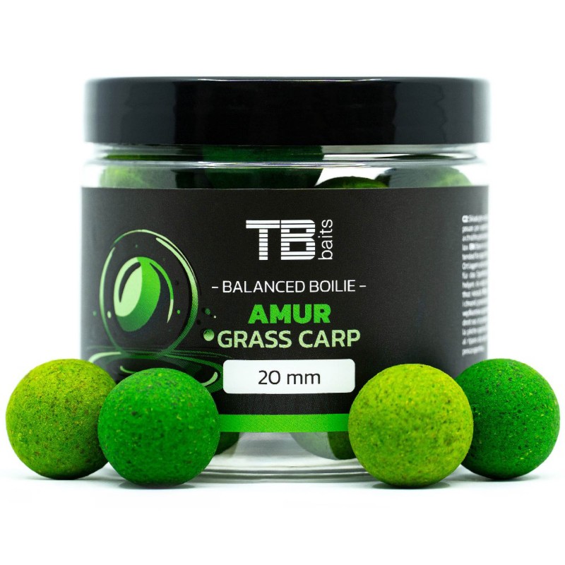 Kulki TB Baits/ Blazek Balanced + Atraktor Grass Carp 20mm 100g