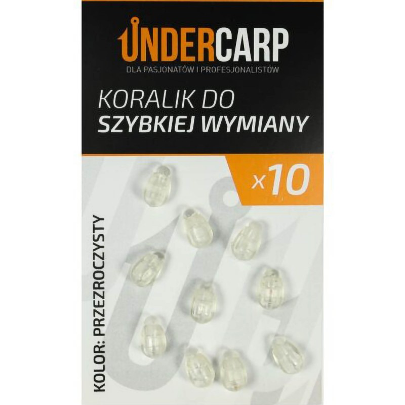 Koralik Do Szybkiej Wymiany Under Carp – Przeźroczysty