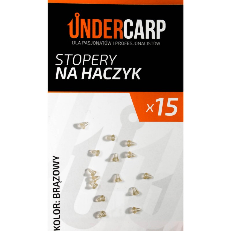 Stopery Na Haczyk Under Carp – Brązowe