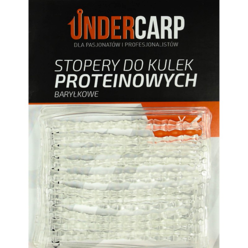 Stopery Do Kulek Proteinowych Under Carp Baryłkowe – Przeźroczyste