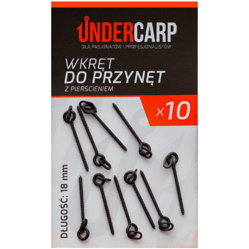 Wkręt Do Przynęt Z Pierścieniem Under Carp 18mm