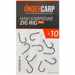 Haczyki Karpiowe Under Carp Zig Rig PRO - 8
