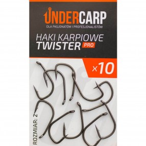 Haczyki Karpiowe Under Carp Twister PRO - 2