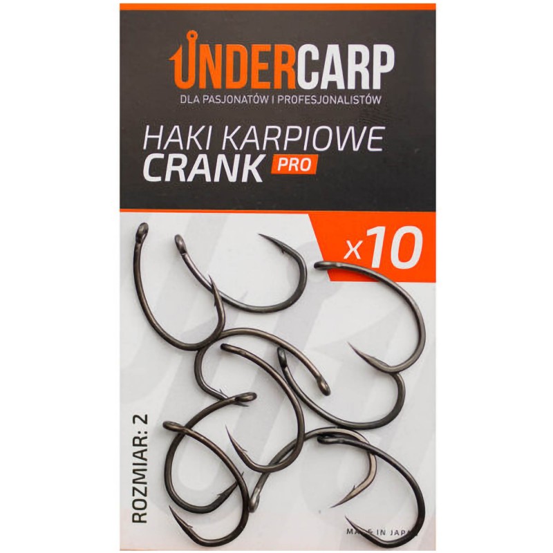 Haczyki Karpiowe Under Carp Crank PRO - 2