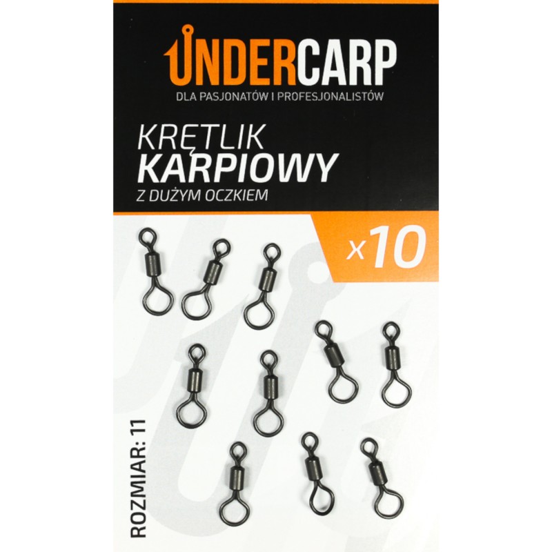 Krętlik Karpiowy Under Carp Z Dużym Oczkiem - 11