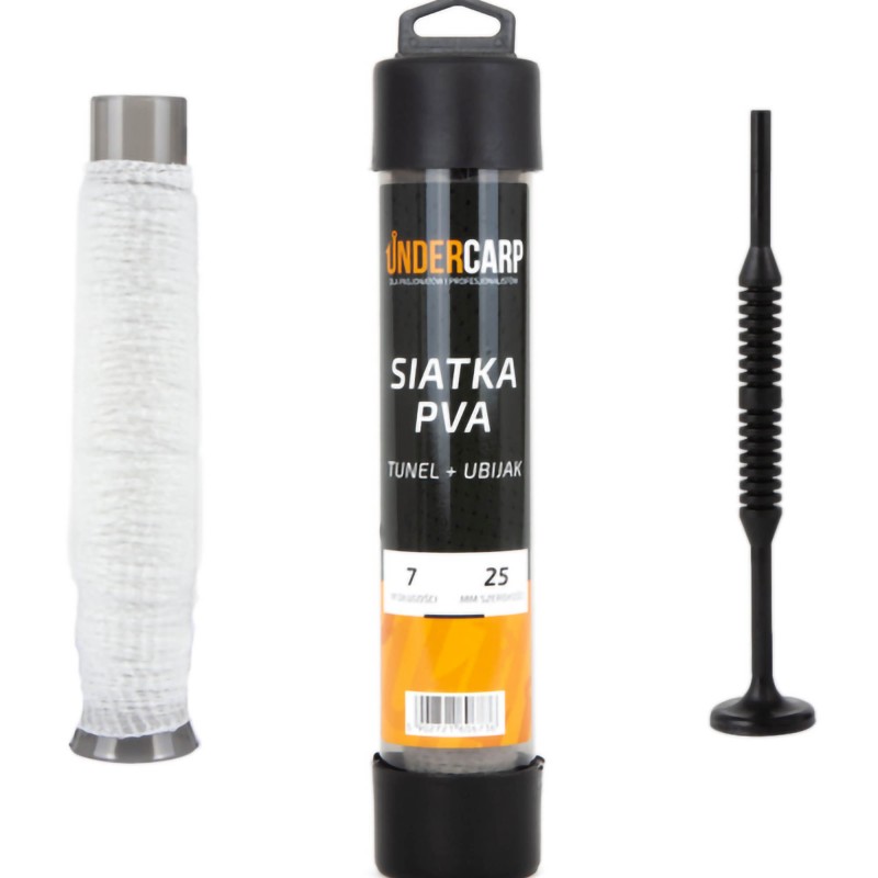 Siatka PVA Under Carp Tunel+Ubijak 25mm 7m