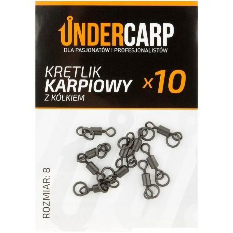 Krętlik Karpiowy Z Kółkiem Under Carp - 8 