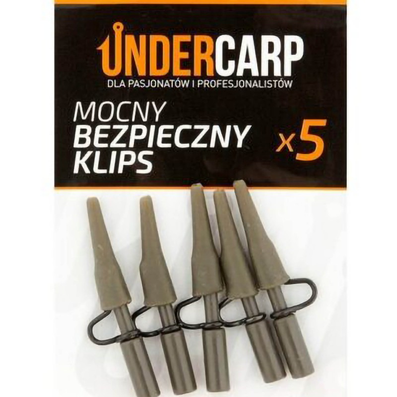 Mocny Bezpieczny Klips Under Carp Zielony