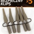 Mocny Bezpieczny Klips Under Carp Zielony