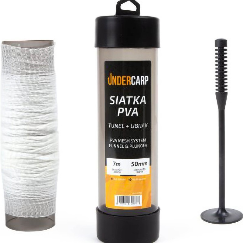Siatka PVA Under Carp Tunel+Ubijak 50mm 7m