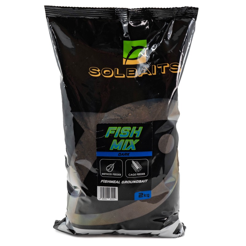 Zanęta Solbaits Fish Mix Dark 2kg 