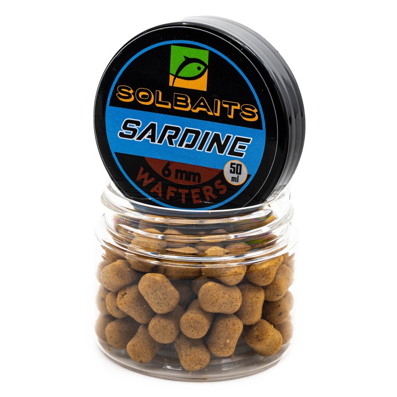 Wafters Solbaits Sardine Brown 6mm 