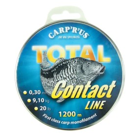 Żyłka Carp'R'Us Total Contact Line Yellow 1200m 0,35mm 11,4kg/25lb