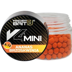 Wafters Feeder Bait V4 Mini R-72 - Ananas Brzoskwinia 4mm
