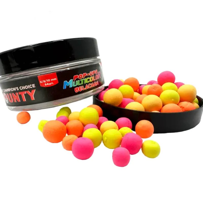 Kulki Bounty Pop Up Multicolor Multisize Belachan 6/8/10mm