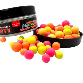 Kulki Bounty Pop Up Multicolor Multisize Halibut/ Tiger Nut 6/8/10mm